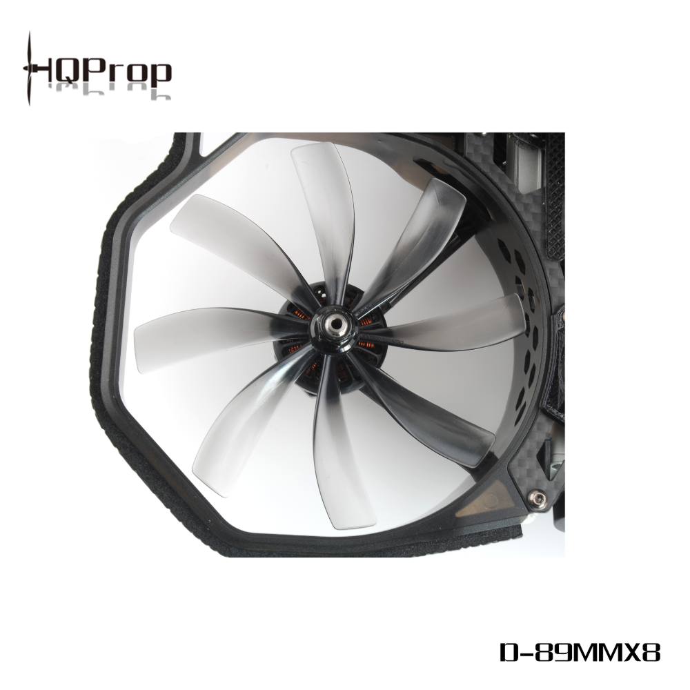 HQProp Duct-89MMX8 for Cinewhoop 3.5인치 프로펠러 (그레이)