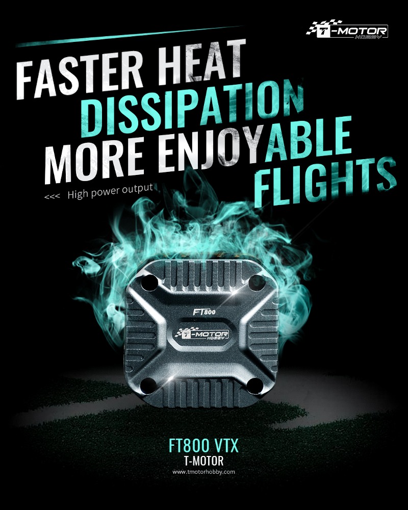 T-MOTOR FT800 영상송신보드 (800mW, SmartAudio 2.1)