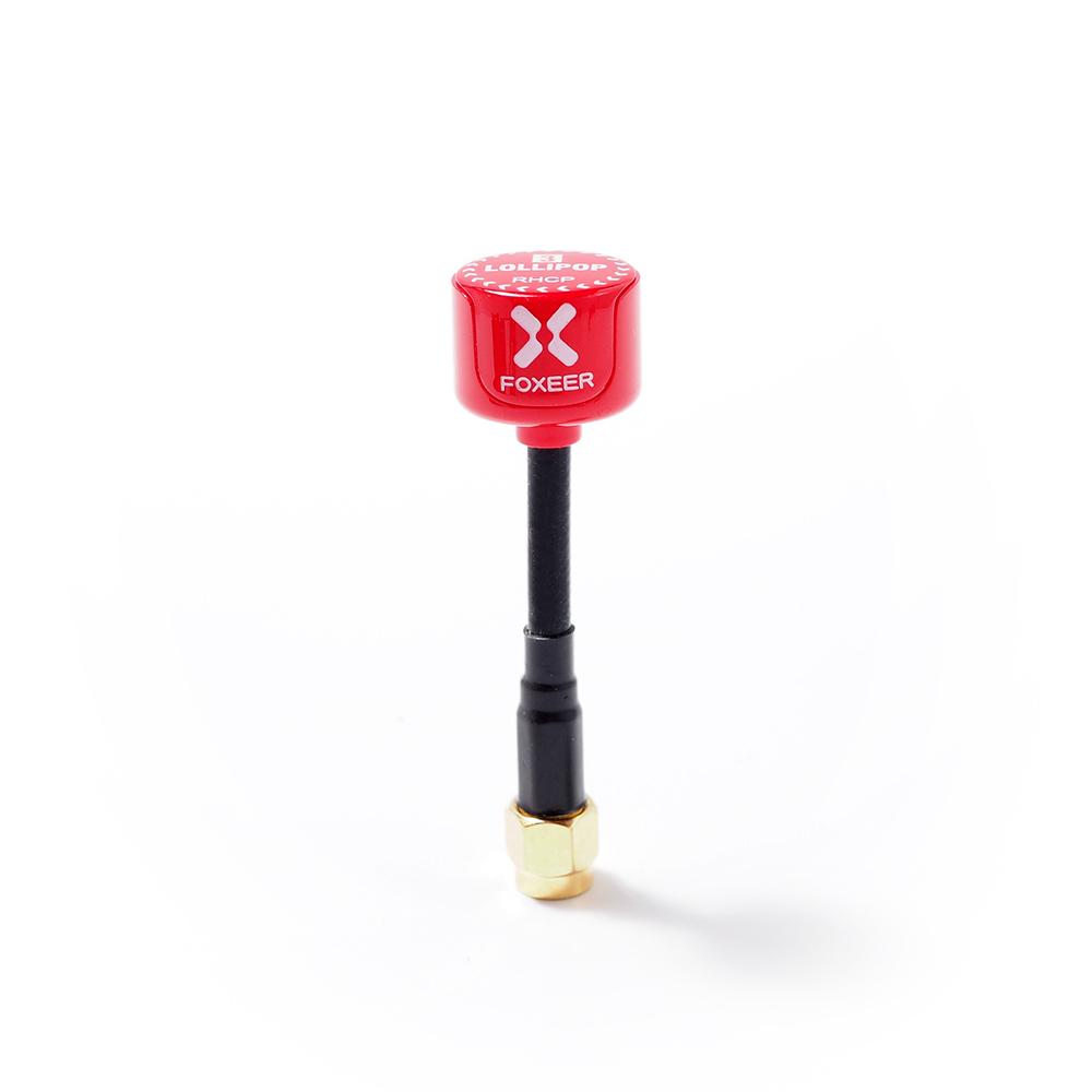 폭시어 Lollipop3 5.8G RHCP/SMA Antenna (단품, 1pcs, 레드)